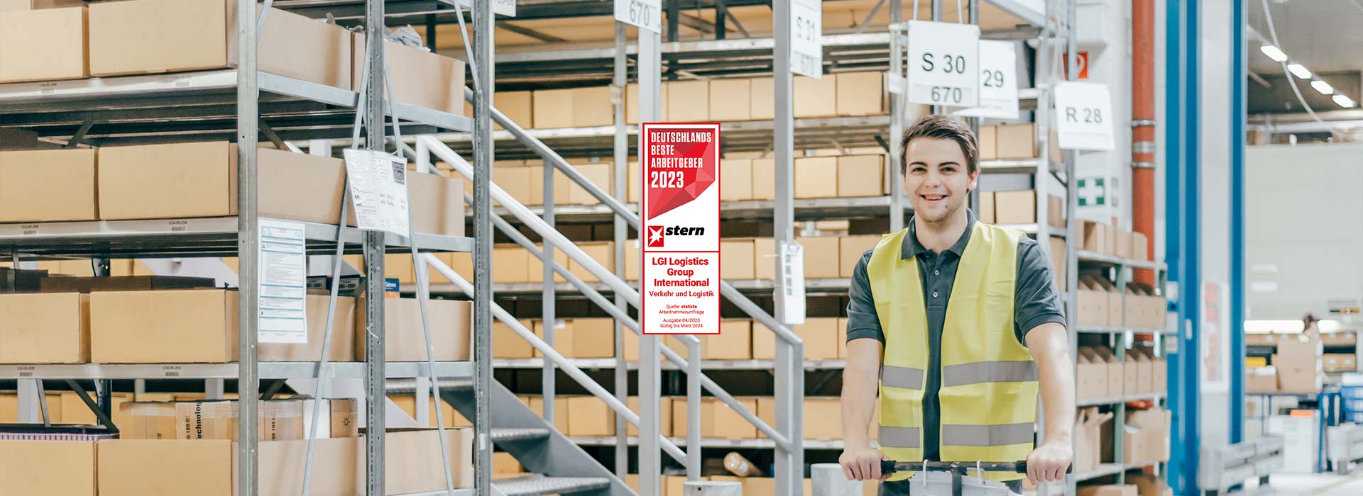 LGI Workers with Stern label for Employers 2023