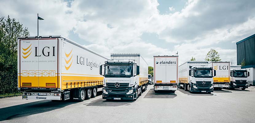 LGI Lkws für Transportlogistik