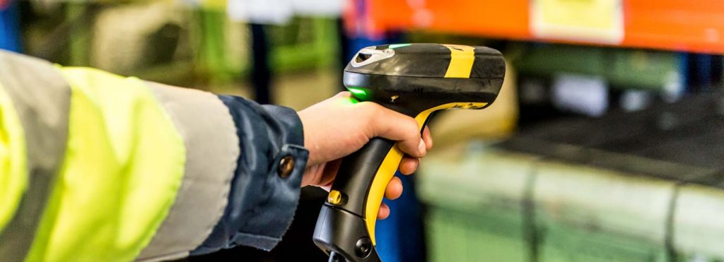LGI woker scans stock | Glossary J