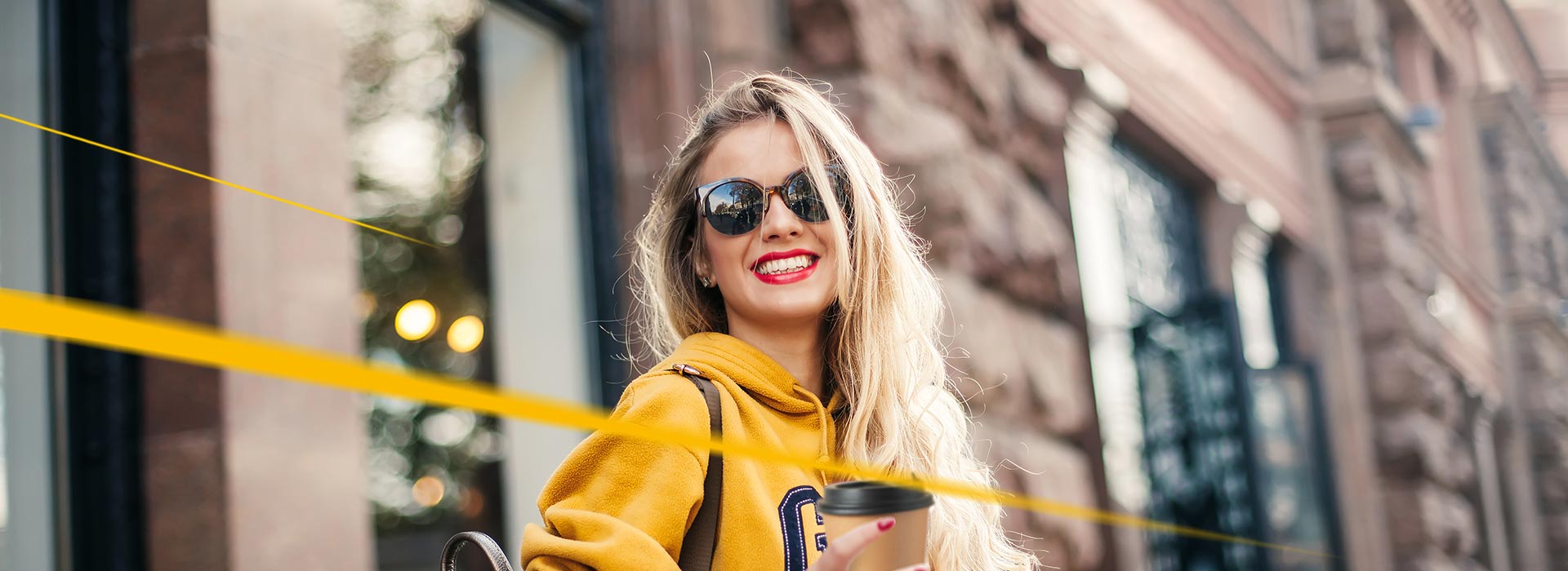 Woman with lifestyle products | LGI